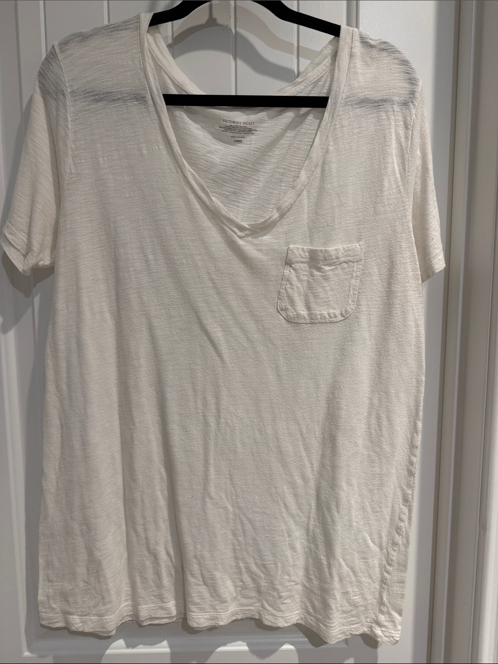 Victoria's Secret White Label Tee - Large